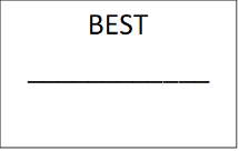 Best Reward Blank Blank best reward activity