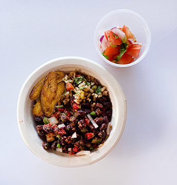 Black bean rice bowl Black bean rice bowl